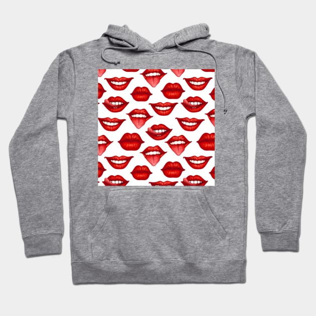 Lips Hoodie by katerinamk